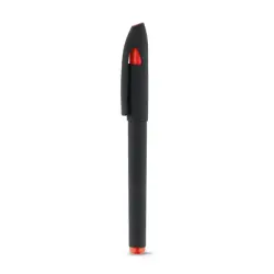 Długopis ze skuwką, ABS kolor czerwony