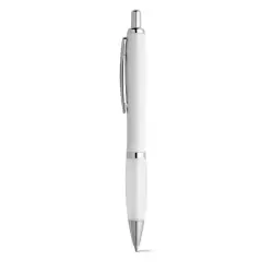 Długopis z metalowym klipsem kolor biały