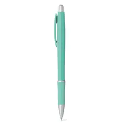 Długopis z uchwytem antypoślizgowym kolor turkusowy