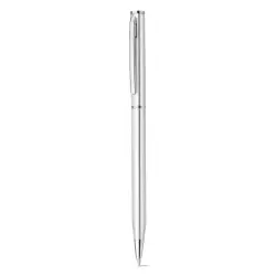 Metalowy długopis kolor srebrny