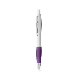 Długopis z metalowym klipsem kolor purpurowy