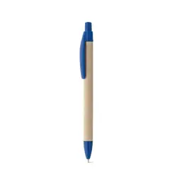 Długopis z papieru kraftowego kolor granatowy
