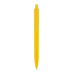 Długopis z miejscem na znakowanie metodą domingu kolor żółty