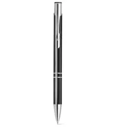 Zestaw długopis i ołówek automatyczny, metal kolor czarny