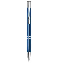 Zestaw długopis i ołówek automatyczny, metal kolor szafirowy