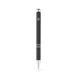 Długopis z recyklingowanego aluminium kolor czarny