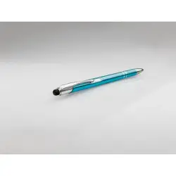 Aluminiowy długopis kolor błękitny