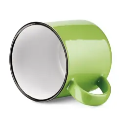 Kubek ceramiczny 360 ml kolor jasno zielony