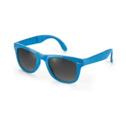 Składane okulary kolor błękitny