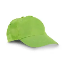 Dziecięca czapka kolor jasno zielony