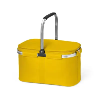 Koszyk piknikowy kolor żółty