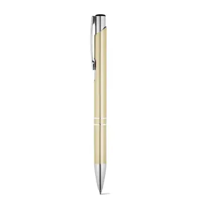 Aluminiowy długopis kolor złoty