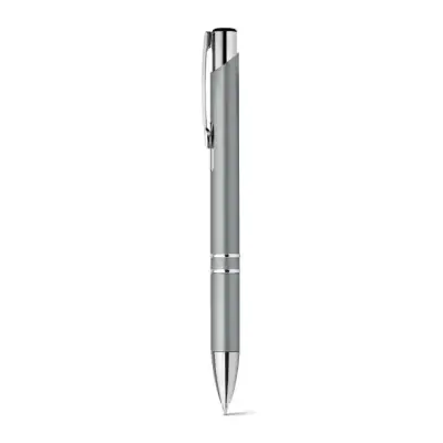 Długopis z metalowym klipsem kolor szary