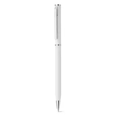 Metalowy długopis kolor biały