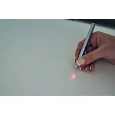 Wielofunkcyjny metalowy długopis kolor srebrny
