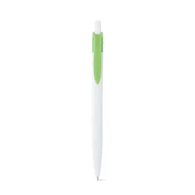 Długopis z klipsem kolor jasno zielony