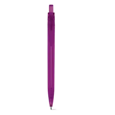 Długopis z klipsem kolor purpurowy