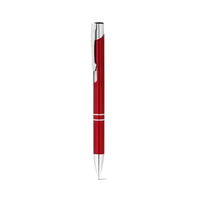 Długopis z recyklingowanego aluminium kolor czerwony