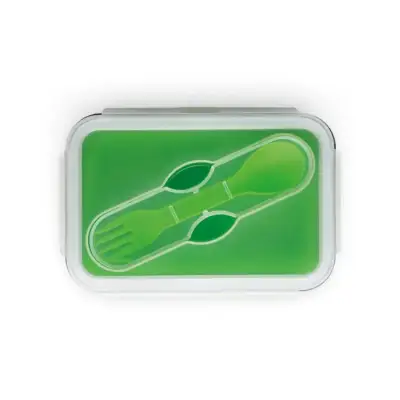 Składany pojemnik próżniowy 640 ml kolor jasno zielony
