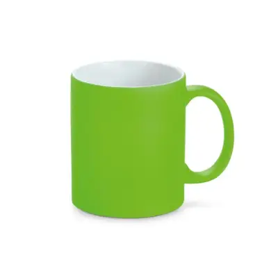 Kubek ceramiczny 350 ml kolor jasno zielony