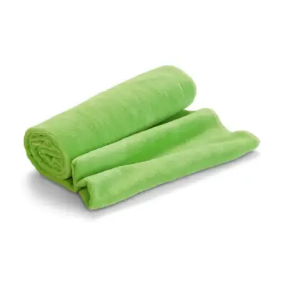 Ręcznik plażowy kolor jasno zielony