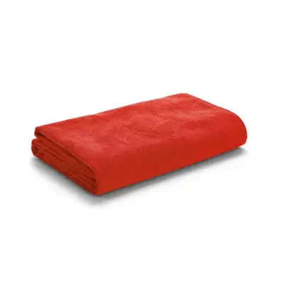 Ręcznik plażowy kolor czerwony
