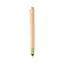 Bambusowy długopis kolor jasno zielony