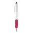 Długopis z metalowym klipsem kolor różowy