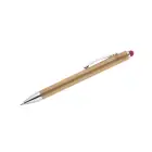 Touch pen bambusowy TUSO - kolor czerwony