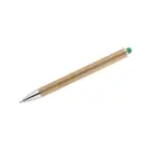 Touch pen bambusowy TUSO - kolor zielony
