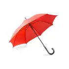 Czerwony parasol reklamowy