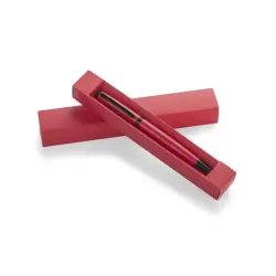 Długopis w etui RIO kolor czerwony