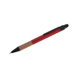 Długopis z touch pen BOSAY - czerwony