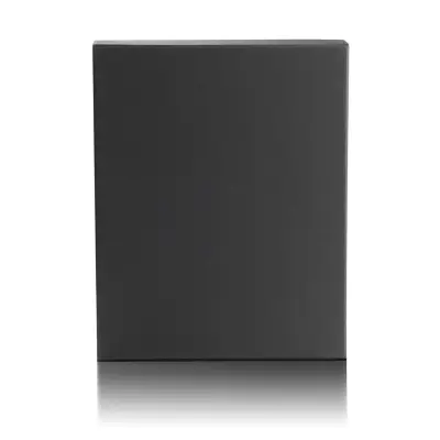 Pudełko upominkowe TILIA (indywidualny wykrojnik) kolor czarny