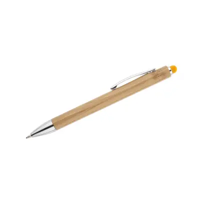 Touch pen bambusowy TUSO kolor pomarańczowy