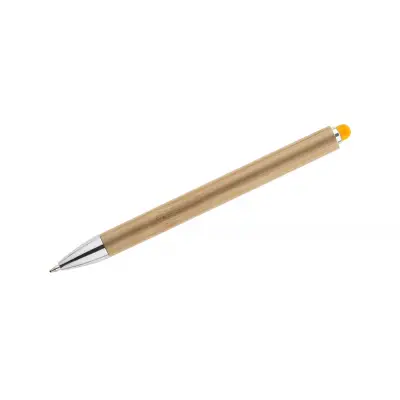Touch pen bambusowy TUSO kolor pomarańczowy