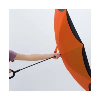 Parasol składany odwrotnie 120 cm - kolor pomarańczowy
