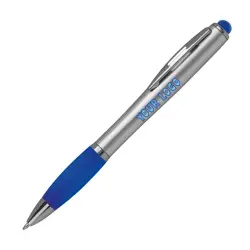 Długopis z podświetlanym logo - kolor niebieski