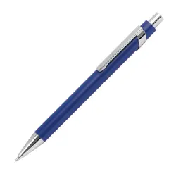 Długopis metalowy - matowy - kolor niebieski