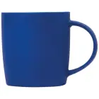 Kubek ceramiczny - gumowany 300 ml - kolor niebieski