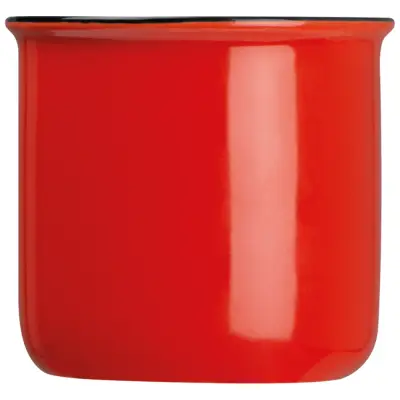 Kubek ceramiczny 350 ml - kolor czerwony
