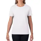 T-shirt damski XXL Premium (GIL4100) - kolor biały