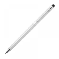 Długopis plastikowy touch pen - kolor biały