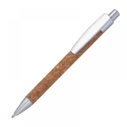 Korkowy długopis - kolor brązowy