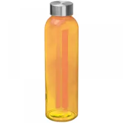 Szklana butelka 500 ml - kolor pomarańczowy