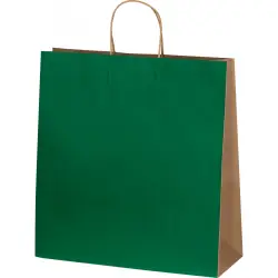 Torba papierowa duża - kolor zielony