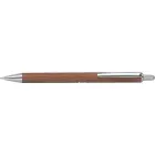 Długopis z drewna orzechowego - kolor brązowy
