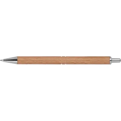 Długopis z drewna orzechowego - kolor beżowy