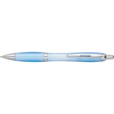 Długopis plastikowy - kolor jasnoniebieski