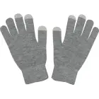 Rękawiczki zimowe do ekranów dotykowych - kolor szary